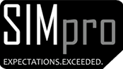 SIMpro logo